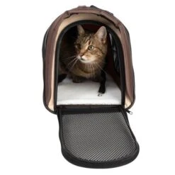 Pet Carrier - Brown & Beige -Pet Supply Shop 100821 tragetasche fg 5136 4