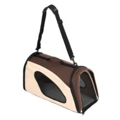 Pet Carrier - Brown & Beige -Pet Supply Shop 100821 tragetasche fg 5143 7