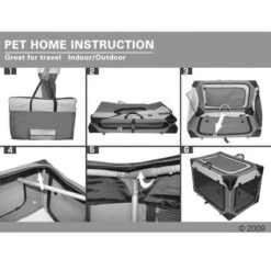 Portable Pet Home -Pet Supply Shop 140531 sunnypet aufbauanlei 1