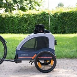 HAFENBANDE Cabby M Bicycle Trailer Incl. 2 Couplings -Pet Supply Shop 185096 hafenbande fahrradanhaenger m htb2103 hs35 7