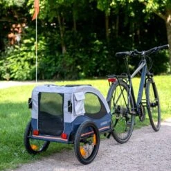 HAFENBANDE Cabby M Bicycle Trailer Incl. 2 Couplings -Pet Supply Shop 185096 hafenbande fahrradanhaenger m htb2103 hs37 2