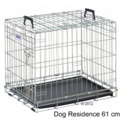 Savic Dog Residence With Cushion -Pet Supply Shop 207568 savic dogresidence 60cm geschlossen beschriftet 06 2012 9