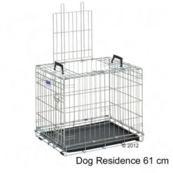 Savic Dog Residence With Cushion -Pet Supply Shop 207568 savic dogresidence 60cm obenoffen beschriftet 06 2012 2