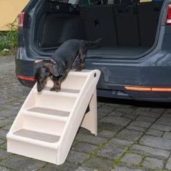 Easy Up Stairs Dog Stairs -Pet Supply Shop 230700 treppe auto fg 8516 0