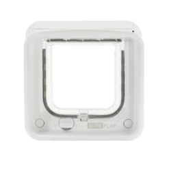 SureFlap Microchip Cat Flap Connect - White -Pet Supply Shop 23201 sureflap mikrochipkatzenklappeconnect hs 09 9