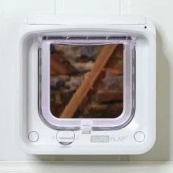 SureFlap Microchip Cat Flap Connect - White -Pet Supply Shop 23201 sureflap mikrochipkatzenklappeconnect hs 14 1