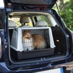 Ferplast Atlas Mini Car Transport Crate -Pet Supply Shop 28935 ferplast atlas car mini dog hs 02 3