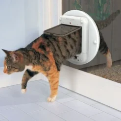 Cat Mate Microchip Cat Flap (360W) - White -Pet Supply Shop 361 glass fitting 06 2014 9