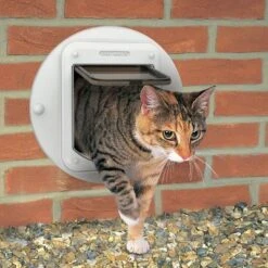 Cat Mate Microchip Cat Flap (360W) -Pet Supply Shop 361 wall fitting 06 2014 6 1