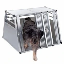 Aluline Double Dog Crate -Pet Supply Shop 364349 autohundebox aluline gr xl 17 09 2013 20 4