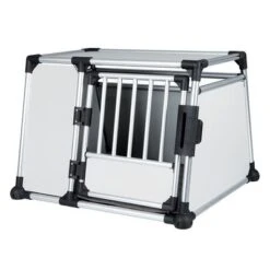 Trixie Aluminium Dog Crate -Pet Supply Shop 42683 PLA Trixie Aluminium Tansportkaefig 39343 4