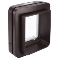 SureFlap Microchip Pet Door - Brown -Pet Supply Shop 58173 pla sureflap mikrochip haustierklappe brown hs 02 1