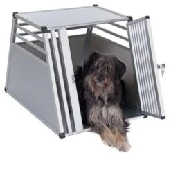 AluRide Dog Crate -Pet Supply Shop 58714 autohundebox aluride m 11 2019 12 3