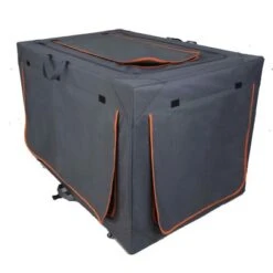 Deluxe Aluminium Folding Nylon Crate -Pet Supply Shop 65564 sunnypet nylonboxalu 04 5