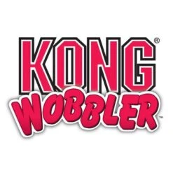 KONG Wobbler Dog Toy - L -Pet Supply Shop 74323 kong wobbler logo 4