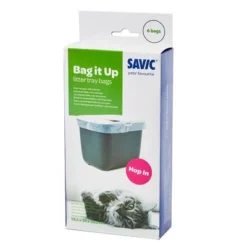 Savic Bag It Up Litter Tray Bags -Pet Supply Shop 78703 pla savic bagitup littertraybags hopin 6stck hs 01 5