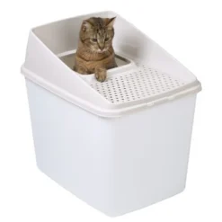 Big Box Cat Litter Tray -Pet Supply Shop 78725 top entry katzentoilette fg 7270 2