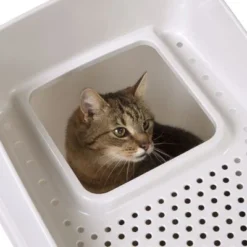 Big Box Cat Litter Tray -Pet Supply Shop 78725 top entry katzentoilette fg 7273 0