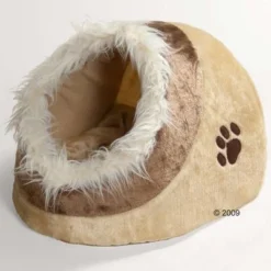 Minou Trixie Den - Beige / Brown -Pet Supply Shop kuschelhoehle3 1