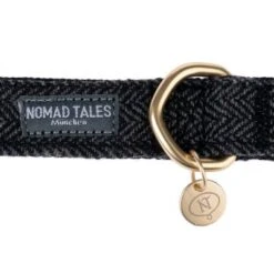 Nomad Tales Calma Collar - Ebony -Pet Supply Shop nomad tales calma halsbaender fg 1606 9